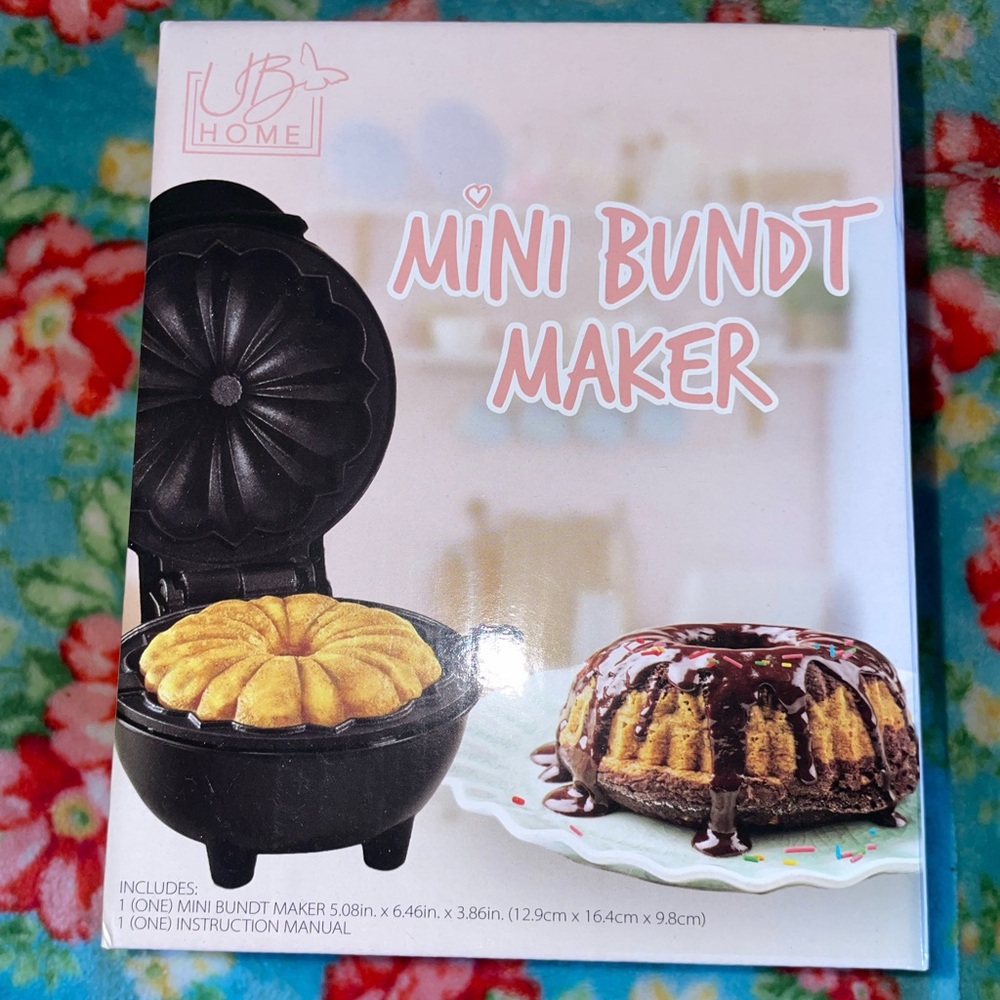 Mini Bundt maker